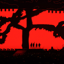 U2 at their Opening of the Joshua Tree Tour. ©nickdidlick