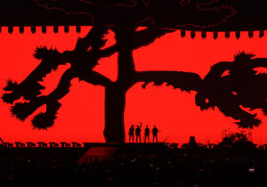 U2 at their Opening of the Joshua Tree Tour. ©nickdidlick