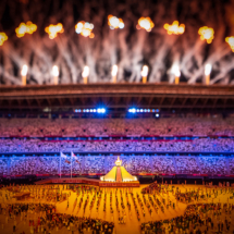 Olympic Opening Ceremony in Tokyo. ©nickdidlick